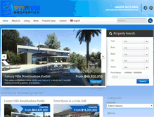 Tablet Screenshot of optimumpropertiesphuket.com